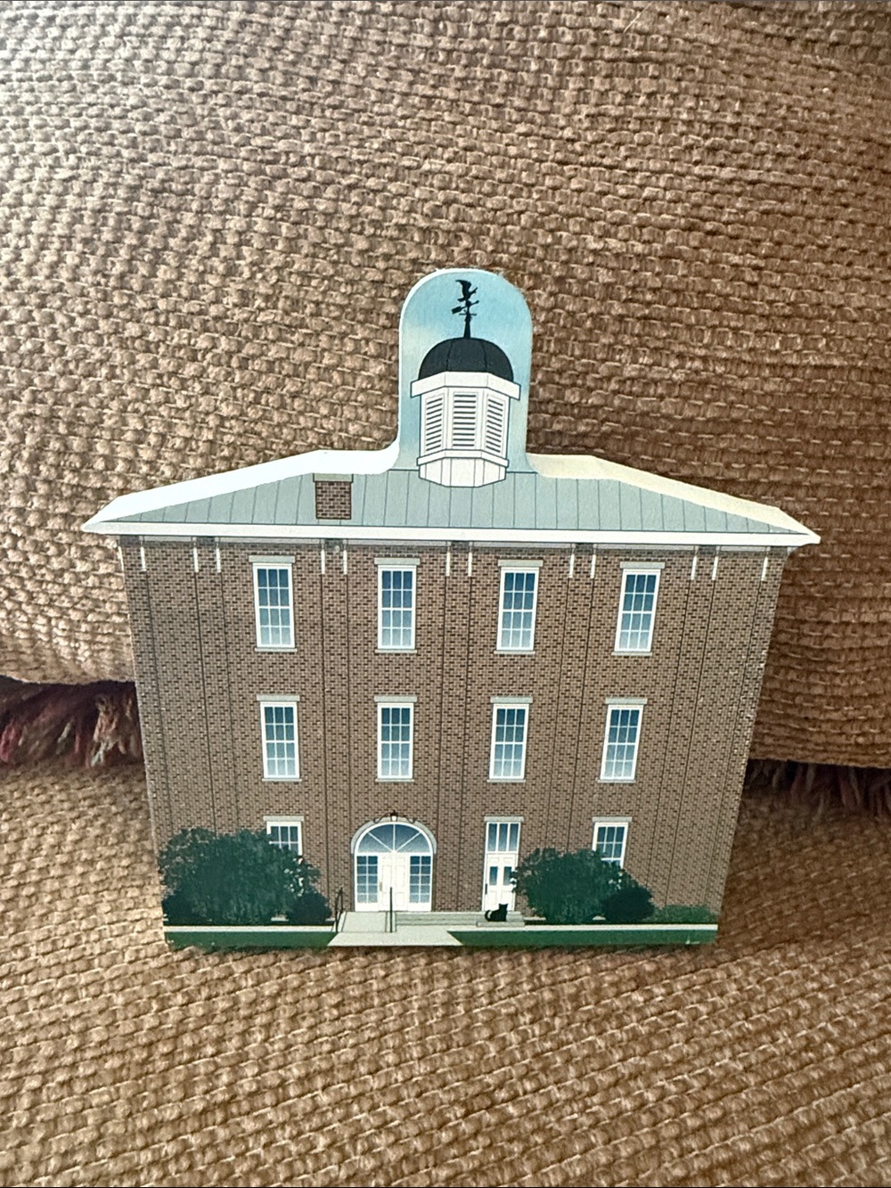Sunbury Town Hall, Sunbury, Ohio- The Cat’s Meow Wood Block